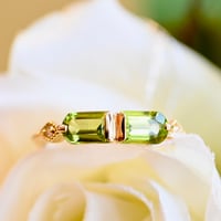 K18 ピンクトルマリン・ブルームーンストーンリング | エレガンスアライ