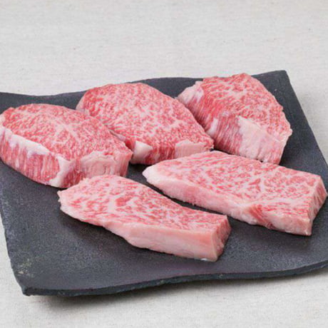 【希少部位】糸島黒毛和牛トモ三角ステーキ肉　約400ｇ