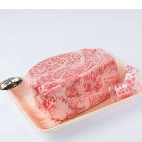 糸島黒毛和牛肩ロース肉ブロック　1㎏