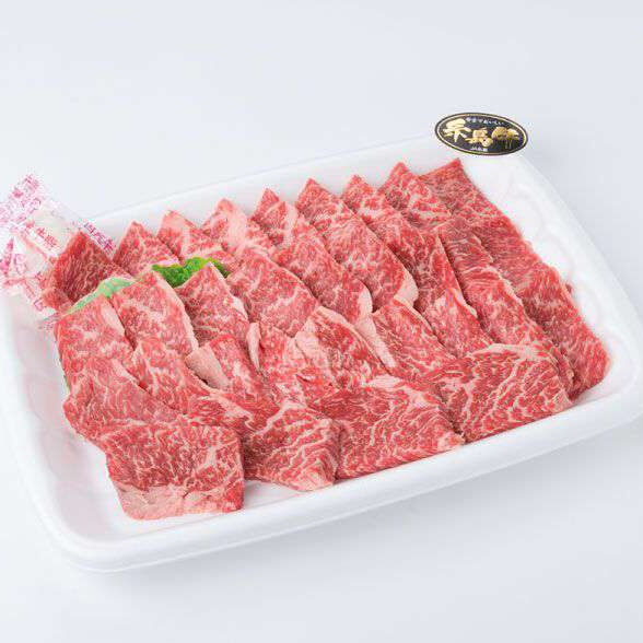 A4ランク 糸島黒毛和牛カルビ焼肉用 500g | BanBanプラザショップ
