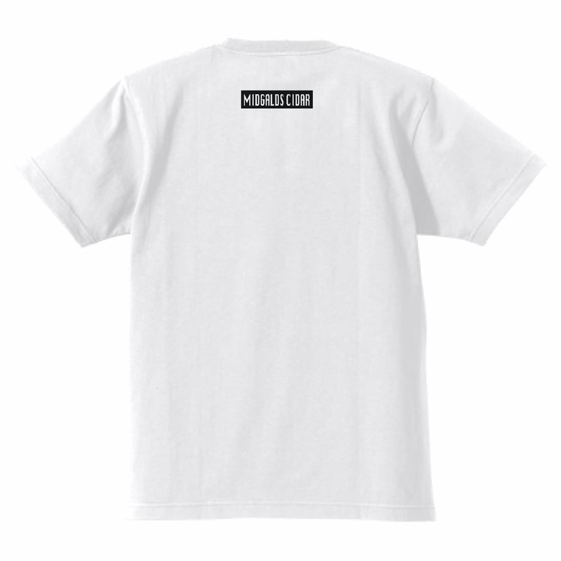 CIDAR PREMIUM 7.1oz S/S Tee White | MIDGALDS CI