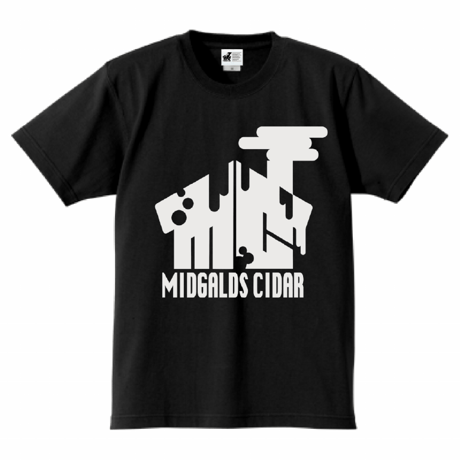 HOME LOGO 7.1oz S/S Tee Black