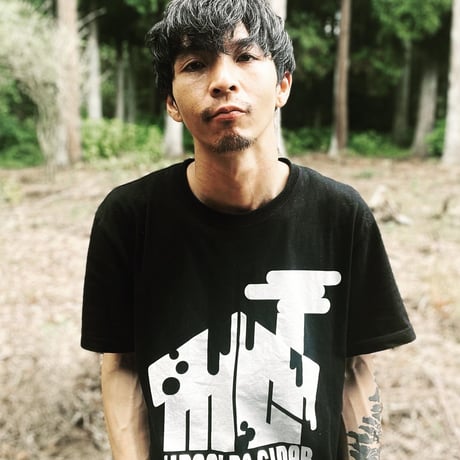 HOME LOGO 7.1oz S/S Tee Black
