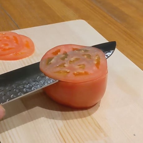 遊び心がある本格三徳包丁「ハート包丁」 送料込 ２カラー