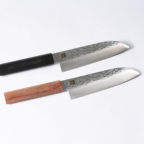 遊び心がある本格三徳包丁「ハート包丁」 送料込 ２カラー