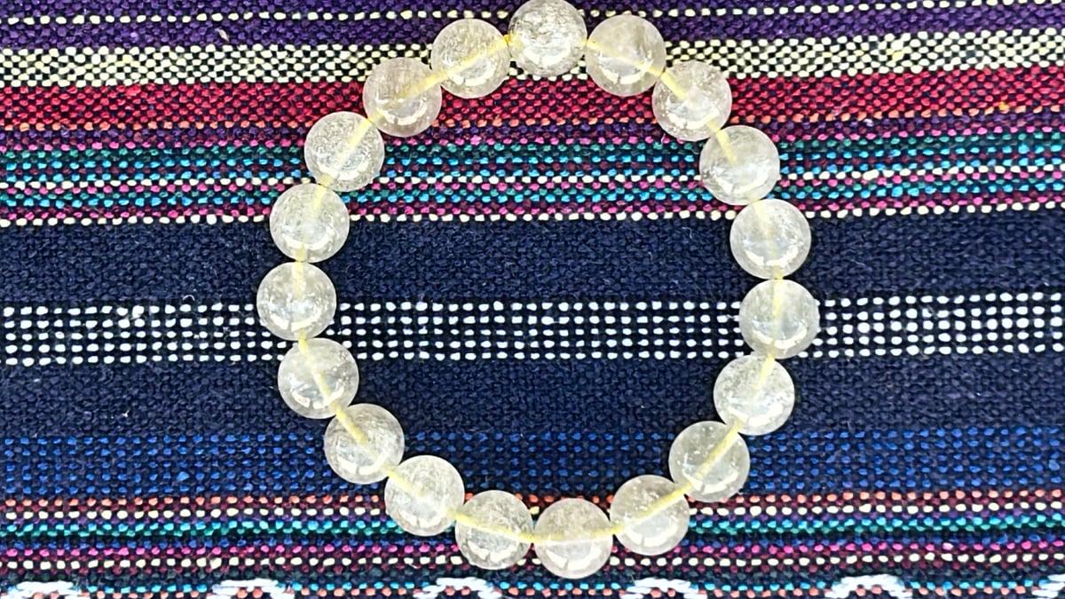 リビアングラス10mm | 霽月洞-seigetsudou-鉱物装身具店 STORE