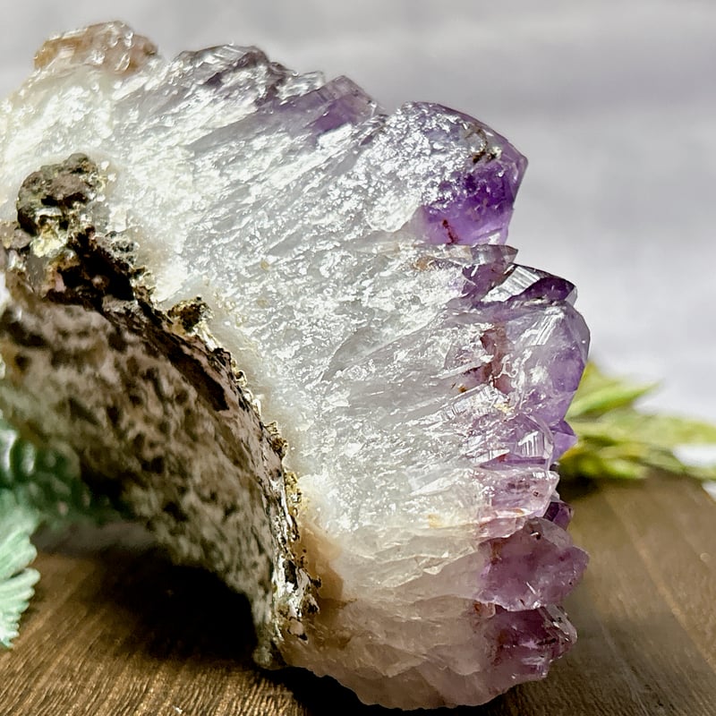 ブラジル産アメジスト 大きなクラスター | 霽月洞-seigetsudou-鉱物