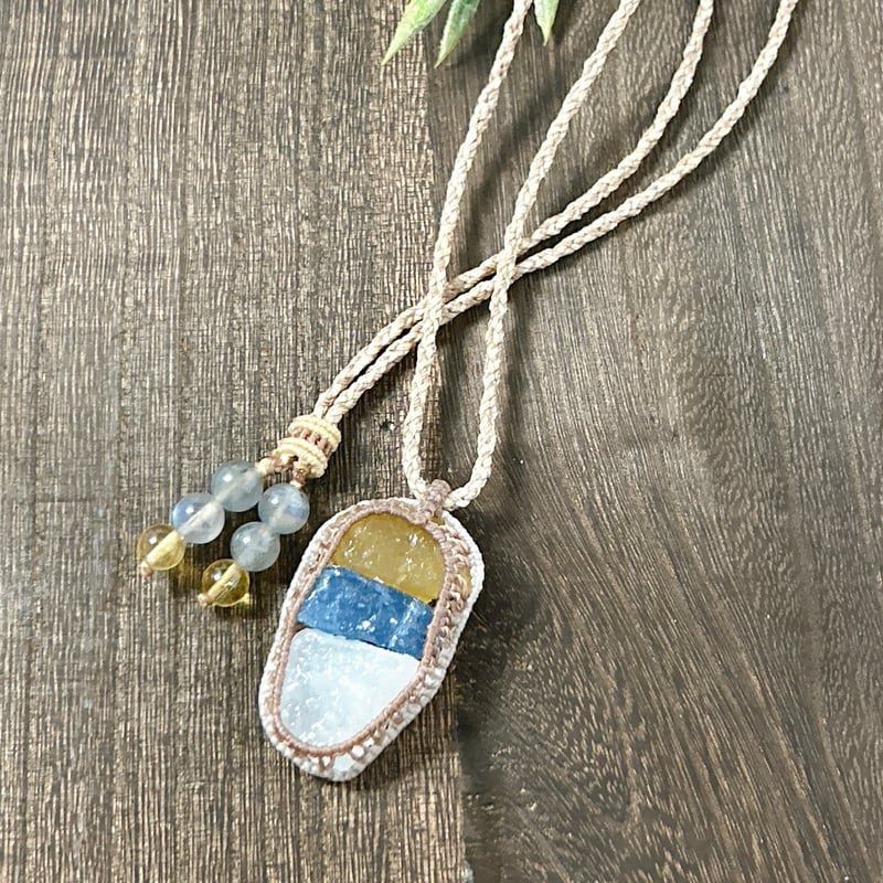 上カルビ　大粒ブラックオパールのマクラメネックレス 楽天市場】エチオピア産 オパール ネックレス プラチナ