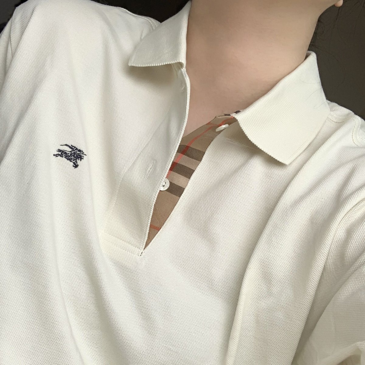 Burberry】ポロシャツ 古着 レディース メンズ バーバリー ロゴ Burberry】ポロシャツ 古着 レディース メンズ バーバリー ロゴ