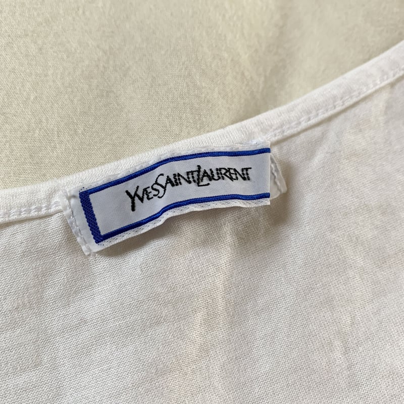 YSL】トップス レディース 古着 ロゴ イブサンローラン | ヴィンテージ YSL】トップス レディース 古着 ロゴ イブサンローラン | ヴィンテージ