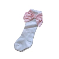 【即納販売】ピンクリボン靴下