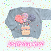 【即納販売】birthday knit