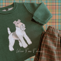 【即納販売】Wire Fox Terrier セーター