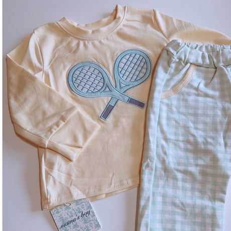 【即納販売】tennisギンガムセットアップ