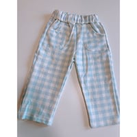 【即納販売】ギンガムチェックストレッチパンツ