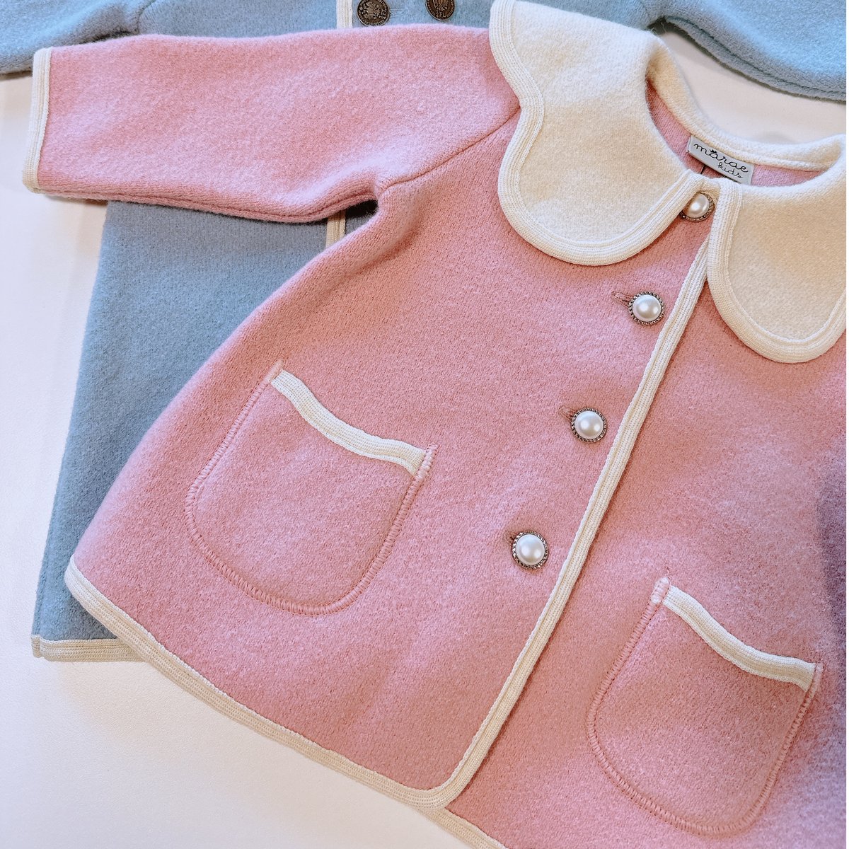 即納販売】MARAE KIDS/Merino Wool Girl's Coat | mama
