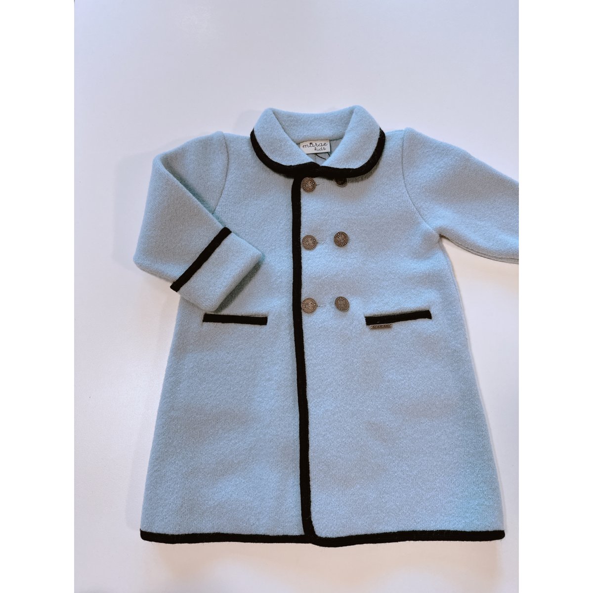 marae kids マラエキッズ ウールコート 3~4才 即納販売】MARAE KIDS/Merino Wool Coat(ロング) | mama's