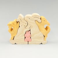 【FO】KA322 5匹のウサギの家族・MC