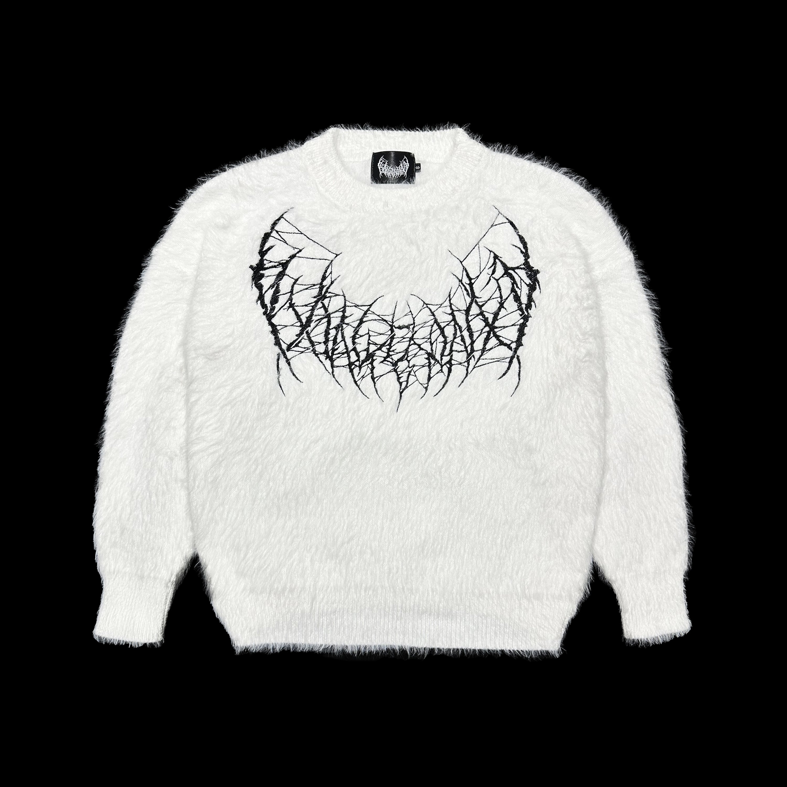 yxngbratz YB Logo Knit ホワイト Sサイズ original