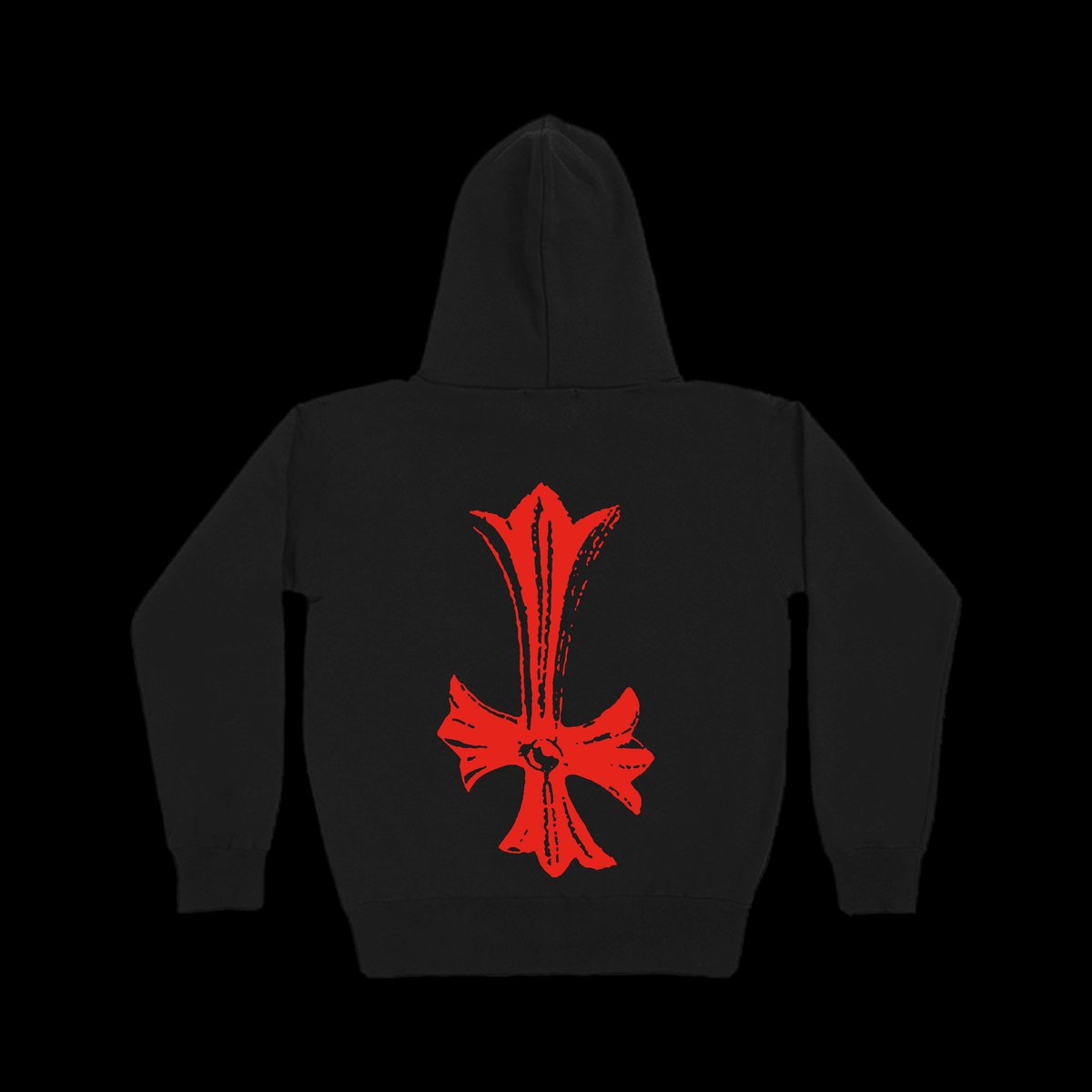 Ghost Hoodie (Red) | YXNGBRATZ OFFICIAL ONLINE
