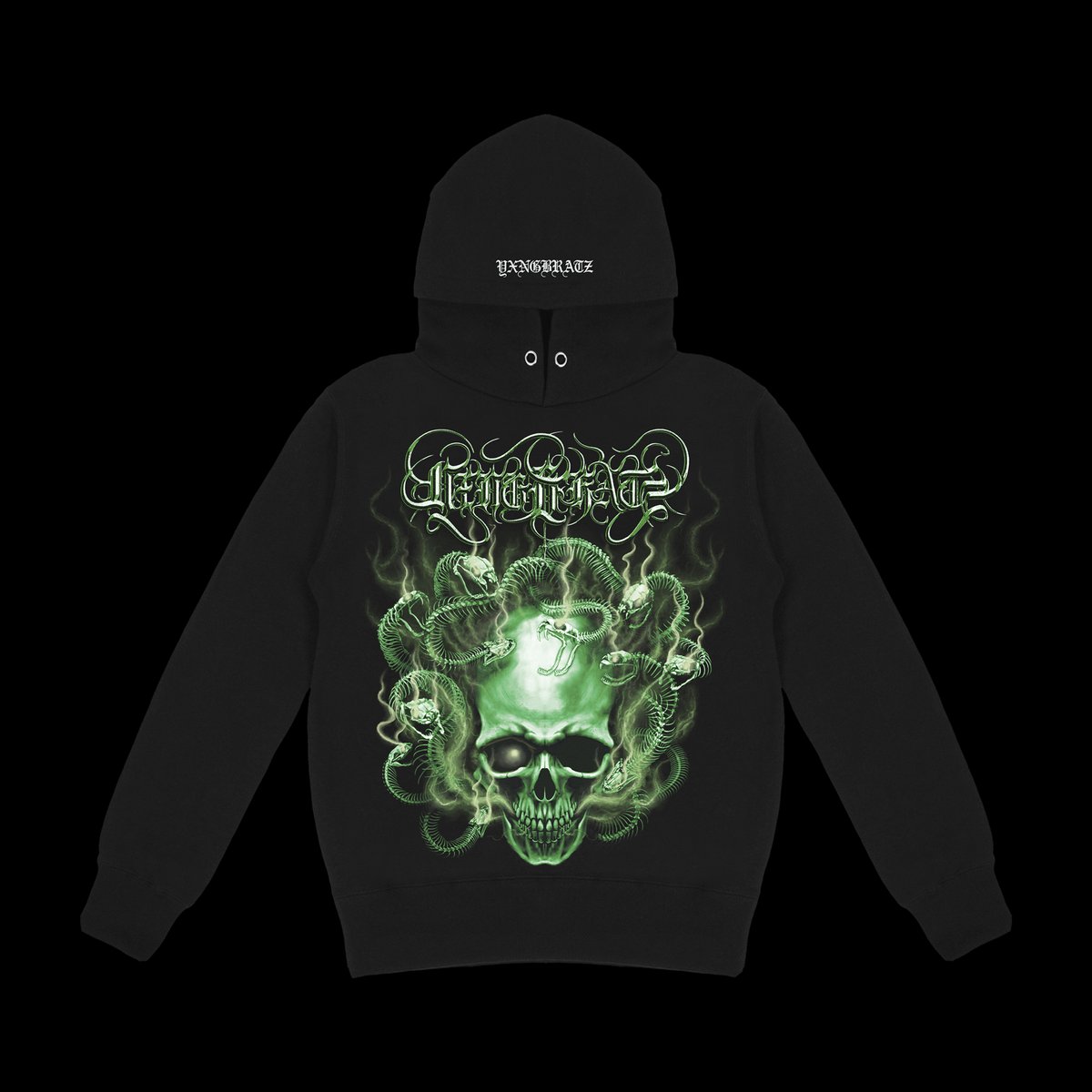 専用　yxngbratz Medusa Hoodie (Green) fit=scale-down,w=1200