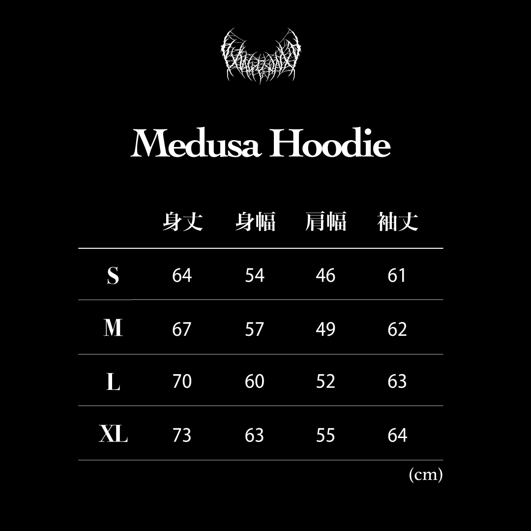yxngbratzフーディーsサイズ Medusa Hoodie (Purple) | YXNGBRATZ OFFICIAL ONL