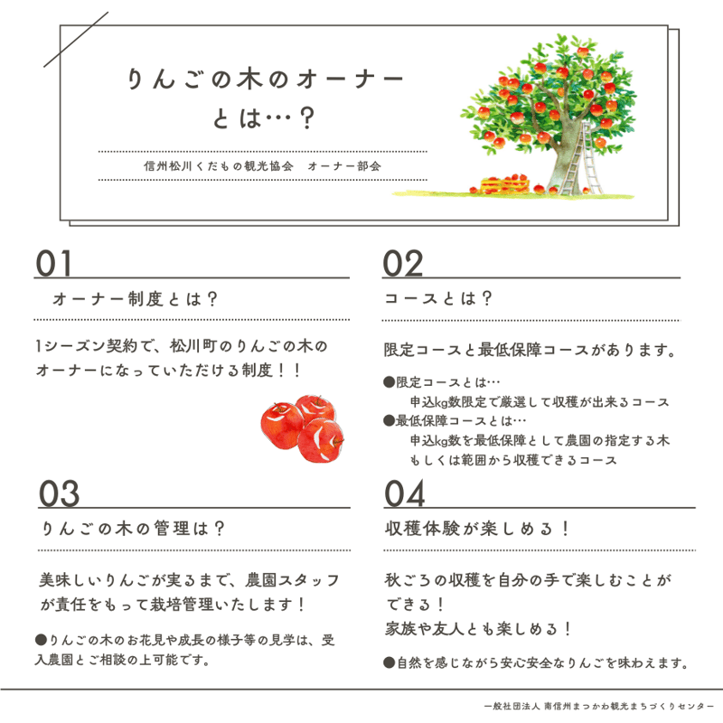 2026｜20kg限定コース｜秋映 | 〚南信州松川町〛果樹のオーナー制度