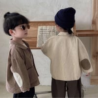 【エルボーポッチコーデュロイジャケット】2color