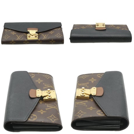 【LOUIS VUITTON ルイヴィトン モノグラム ポルトフォイユ パラス 2つ折り長財布】