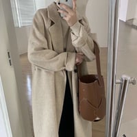 【ロング丈チェスターコート】3color