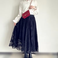 【レース ロング エレガント スカート】2color