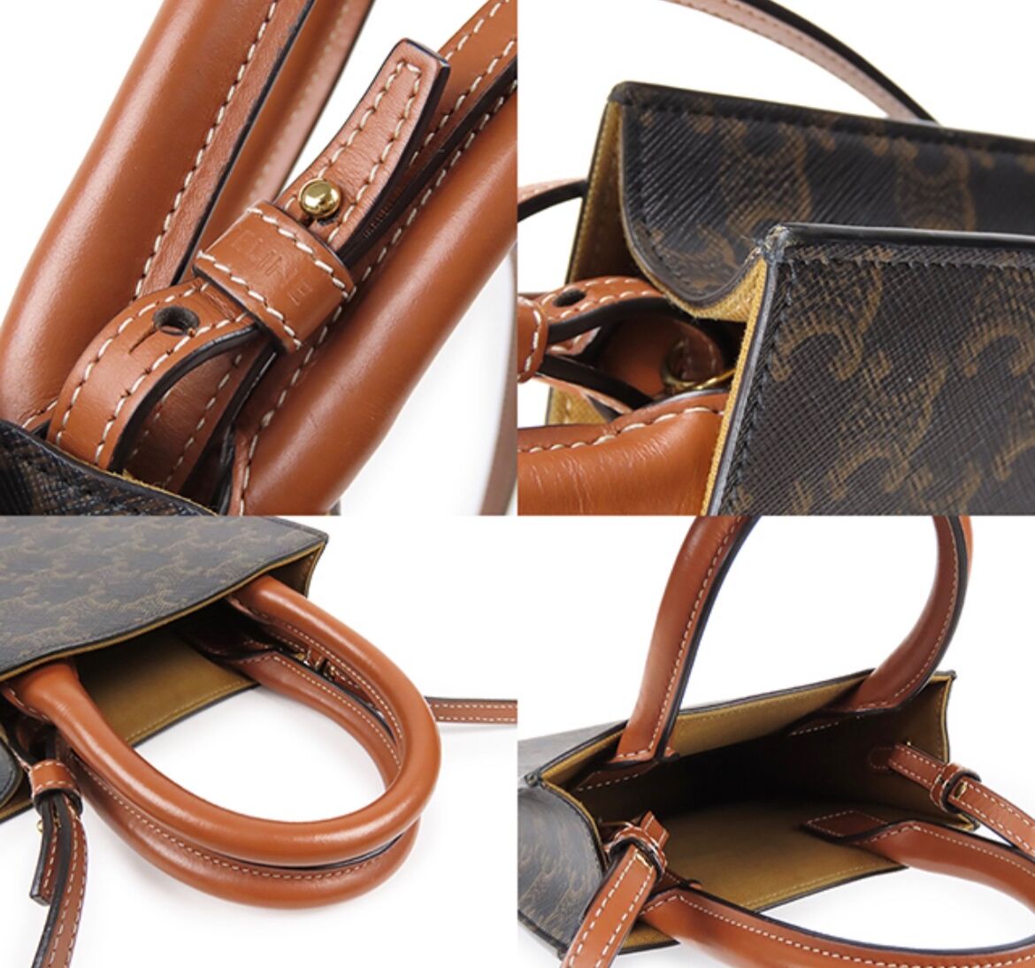 セリーヌ  ミニバーティカルカバ CELINE（セリーヌ） ショルダーバッグ Mini Vertical Cabas ミニ