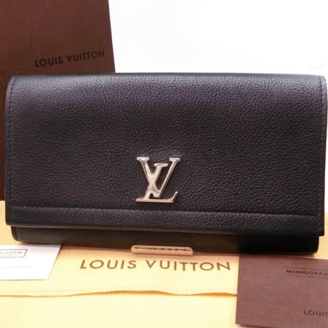 【LOUIS VUITTON トリヨンレザー ポルトフォイユ ロックミー 二つ折り 長財布 】