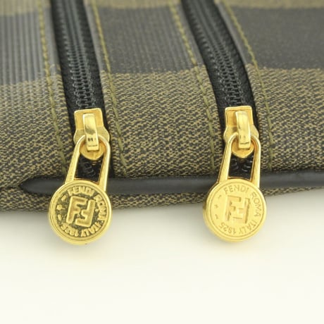 【FENDI フェンディ ペカン柄 ポーチ】