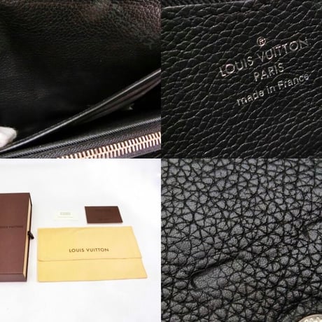 【LOUIS VUITTON トリヨンレザー ポルトフォイユ ロックミー 二つ折り 長財布 】