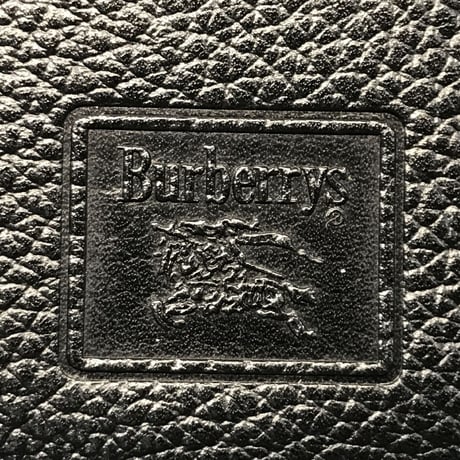 【Burberry バーバリー レザーショルダー オールドショルダーバック】