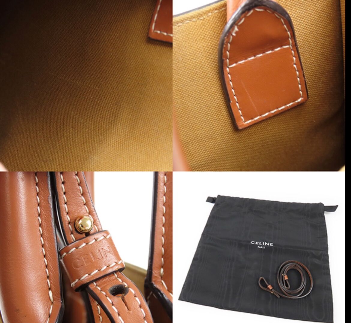 CELINE ミニ バーティカルカバ トートバッグ】 | ENLYUSELISER