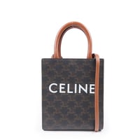 【CELINE ミニ バーティカルカバ トートバッグ】