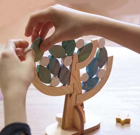 四季・木つみ木 ー冬ー | mamamano