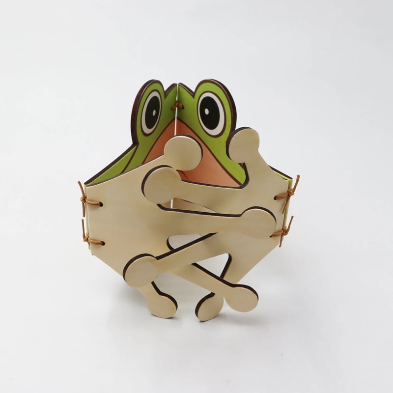 WOOK「いないいない ケロ」カエル | mamamano