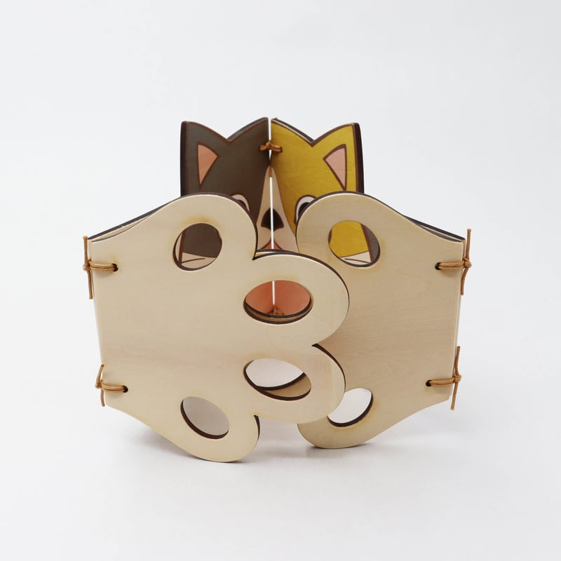 WOOK「いないいない にゃあ」ネコ | mamamano