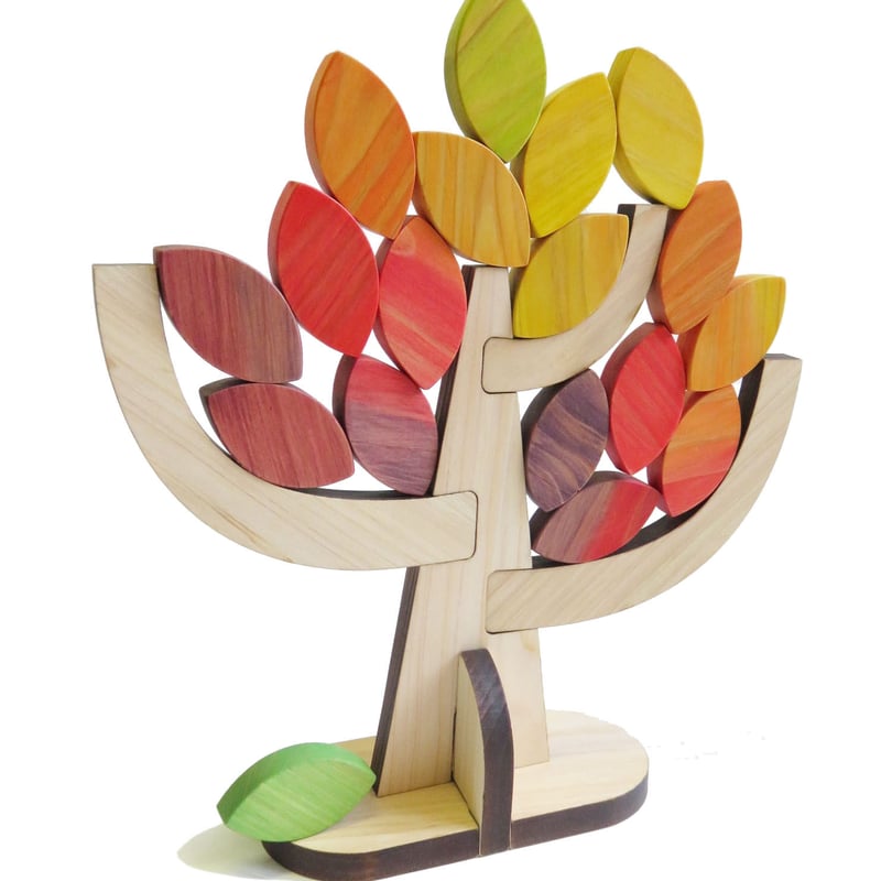 四季・木つみ木 ー秋ー | mamamano