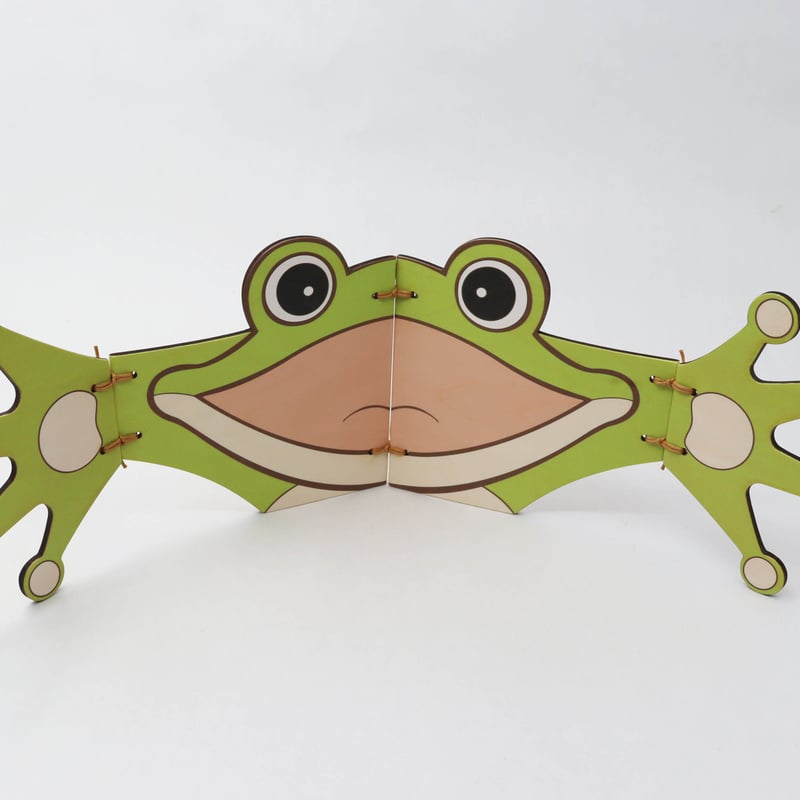 WOOK「いないいない ケロ」カエル | mamamano