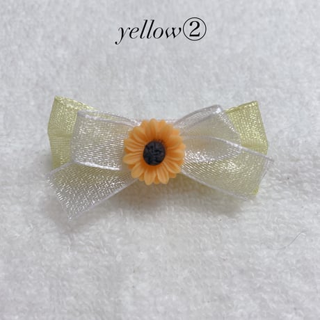 sunflowerバレッタ