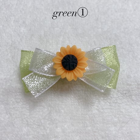 sunflowerバレッタ