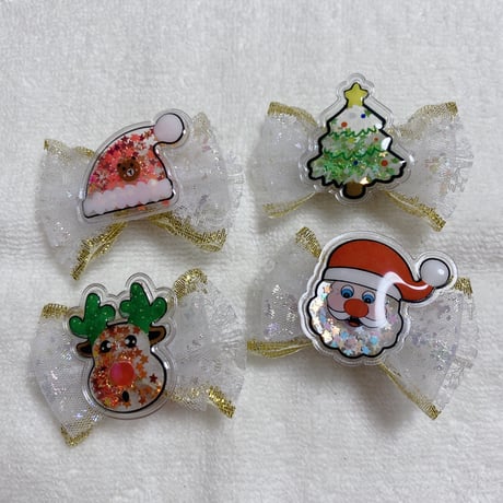 Christmasバレッタ