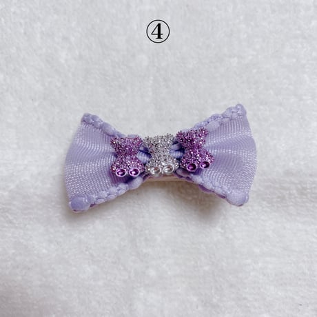 glitter bearsバレッタ