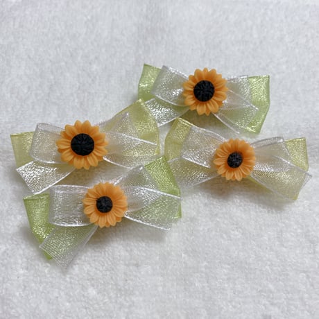 sunflowerバレッタ