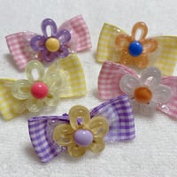 spring flowerバレッタ