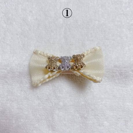 glitter bearsバレッタ